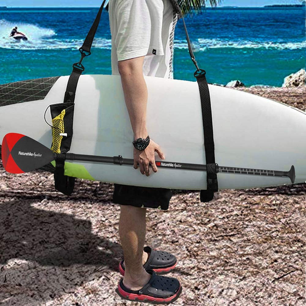 Adjustable SUP Stand Up Paddle Board Surfboard Carrier Sling Shoulder Strap 