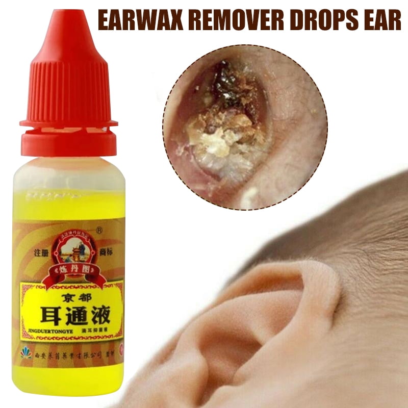 Earwax Remover Drops Ear Cleansing Chinese Herbal Ear Care Liquid Safe Healthy