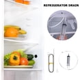 thumbnail image 4 of Herramienta de limpieza para refrigerador, kit de orificio de drenaje, cepillo de lavado, manguera de jeringa de succión, 4 of 6