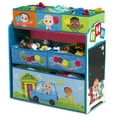 thumbnail image 3 of CoComelon Design & Store 6 Bin Toy Storage Organizer by Delta Children, 3 of 8