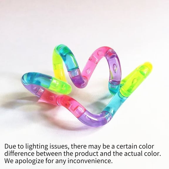Anxiety Stress Relief Twisty Toys Stress-relieving Toys Sensory Fidget Toys Relaxation Squeeze Twist Chain Spinner Alternative
