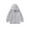 #0003-Gray, variant on Favoffer Toddler Baby Hoodie Sherpa Lined Zip up Light Fleece Jacket Solid Coat Fall Winter Warm Casual Outerwear for Daily Play, Outdoor Walks, Holiday Gatherings 2-7Y
