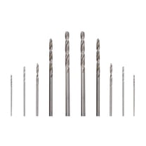 WRISTBIQUE 50Pcs Drill Bit Set Small Precision for Wood Plastic Aluminum Metal Accessory 1.5mm