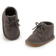 thumbnail image 3 of HsdsBebe?Baby?Boys?Girls?Oxford?Shoes?PU?Leather?Soft?Rubber?Sole?Sneakers??Anti-Slip?Toddler?Ankle?Boots?Infant?Walking?Shoes Moccasins, 3 of 6