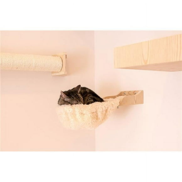 Armarkat Real Wood Wall Series: Tree W1907B With Condo Perch And Soft Perch