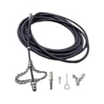 thumbnail image 1 of Fengbin Drain Cleaner Flexible Shaft Drain Auger Plumbing Snake Clog Remover Heavy Duty Steel Construction Adjustable Spring Suitable for Kitchen Cle 10m, 1 of 10