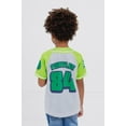 thumbnail image 3 of Teenage Mutant Ninja Turtles Donatello Raphael Leonardo Mesh Baseball Jersey Button Down Shirt Toddler to Big Kid, 3 of 5