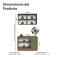 thumbnail image 2 of Cocina Integral Completa Modular Madesa Vik 120cm MV, 2 of 3