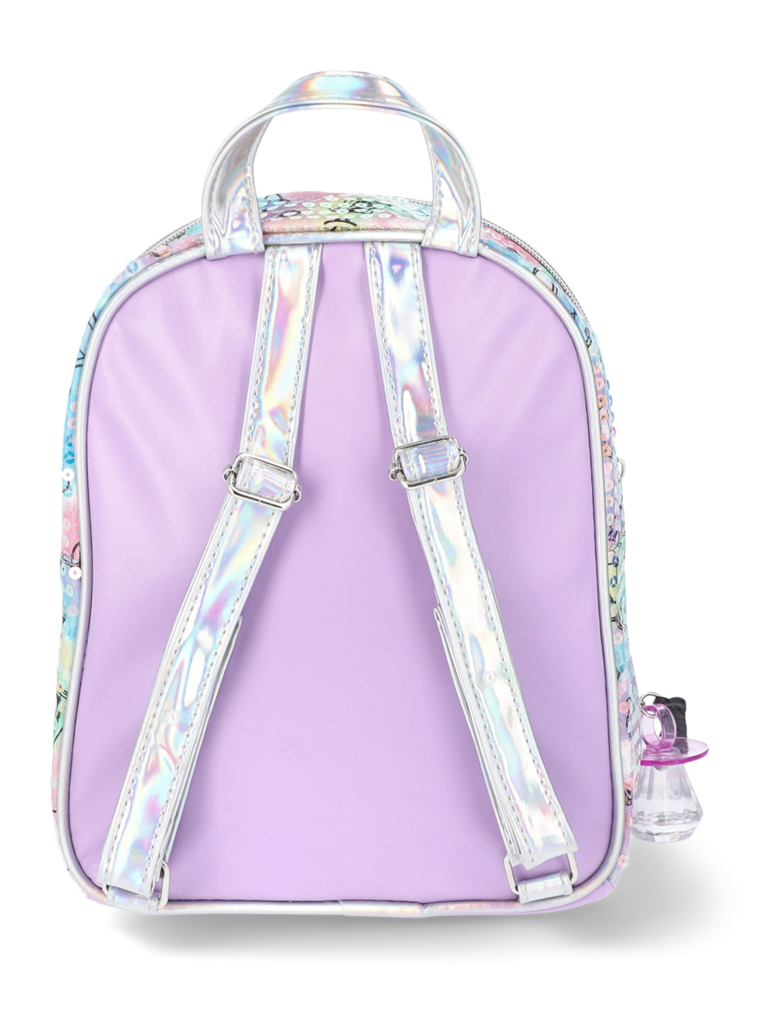 Justice Girls’ Bazooka and Ring Pop Mini Backpack with Keychain