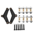 thumbnail image 2 of Trailer Shackle Kit,Trailer Suspension Kit K71 359 00 Heavy Duty Metal Axle Spring Suspension Rebuild Set for 13/4 Inch Wide  Axle, 2 of 8