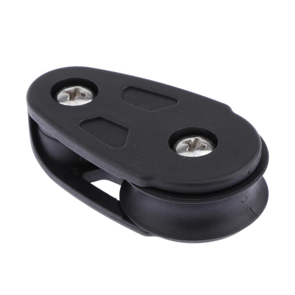 Axioma Pack of 3-8 Durable Pulleys for Outdoor Water Sports, Single Block Marine Pulley for Boat 6 Pcs