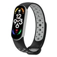 thumbnail image 2 of Bandas de repuesto compatibles con Xiaomi Band, bandas de repuesto compatibles con correa de muñeca ajustable, pulseras de silicona suave, rendimiento confiable, 2 of 7