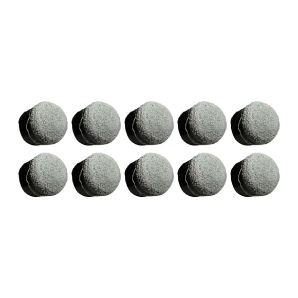 Lipstore 10 Pieces Pool Cue Stick Tips Billiard Tips for Repairing Indoor Enthusiasts 10mm