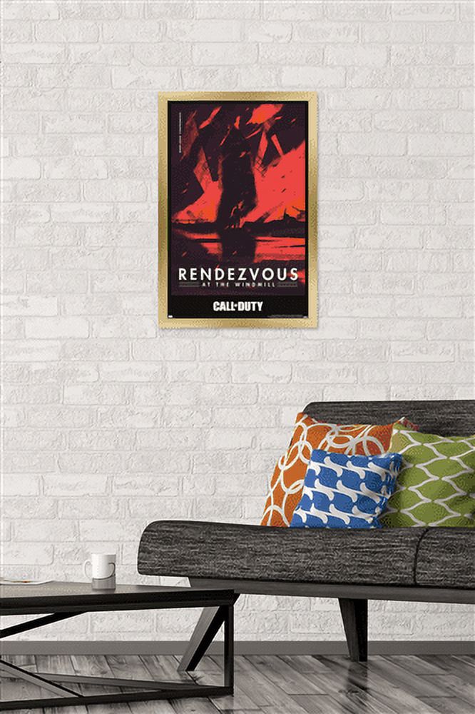 Call of Duty: Vanguard - Rendezvous Wall Poster, 14.725" x 22.375", Framed
