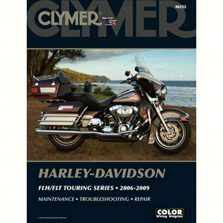 Clymer Manuals M252  M252; Harley Davidson Flh / Flt Motorcycle Repair Service