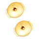 thumbnail image 1 of 1 par de reemplazos de respaldos de pendientes, respaldos chapados, tapones de bloqueo, tapones para pendientes, tapones para los oídos para niñas, 6mm Dorado, 1 of 9