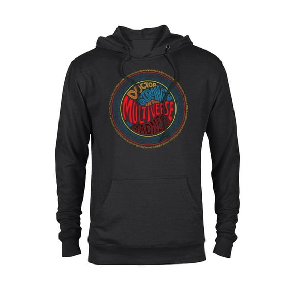 Marvel Doctor Strange Multiverse of Madness Colorful Runes - Pullover Hoodie for Adults - Customized-Black