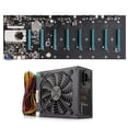 thumbnail image 2 of Btc-S37 Mining Machine Motherboard Cpu Set 8 Pcie 16X Tarjeta Gráfica Sodimm Ddr3 Sata3.0 Vga + Hdmi-Compatible + 1850W Fuente De Alimentación Yuarrent EL012537-00, 2 of 6