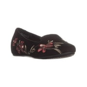 Womens Aerosoles Cosmetology Slip-on Loafers, Black Suede