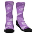 thumbnail image 2 of Youth Rock Em Socks Purple Detroit Red Wings 2024 Hockey Fights Cancer Two-Pack Crew Socks Set, 2 of 3