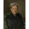 thumbnail image 2 of John Singer Sargent 15x18 Gold Ornate Wood Frame and Double Matted Museum Art Print Titled - Mary Eliza Mead (ca.&nbsp;1893), 2 of 4