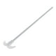 thumbnail image 4 of Agitador eléctrico de techo, eje mezclador, varilla agitadora de PTFE, paleta, mezcla de laboratorio L 250 mm Diámetro del remo 65 mm, 4 of 9