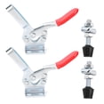 thumbnail image 4 of Ymiko Welding Toggle Clamp,Horizontal Toggle Clamp,2Pcs Welding Toggle Clamp Horizontal Fixture Elbow Compressor Quick Release Hand Tool GH‑225‑D, 4 of 8