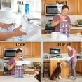 thumbnail image 4 of PetFusion H2O Gravity Pet Water Dispenser, Durable 2.5 Gallon Water Feeder, Automatic Water Station for Cats & Small, Medium, Large Dogs, Transparent, 4 of 8