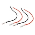 thumbnail image 1 of RC Motor Banana Plug Wire, Black Red 4mm Banana Connector Soft Excellent Performance RC Brushed Motor Cable 10PCS  For Axial Scx10, 1 of 8