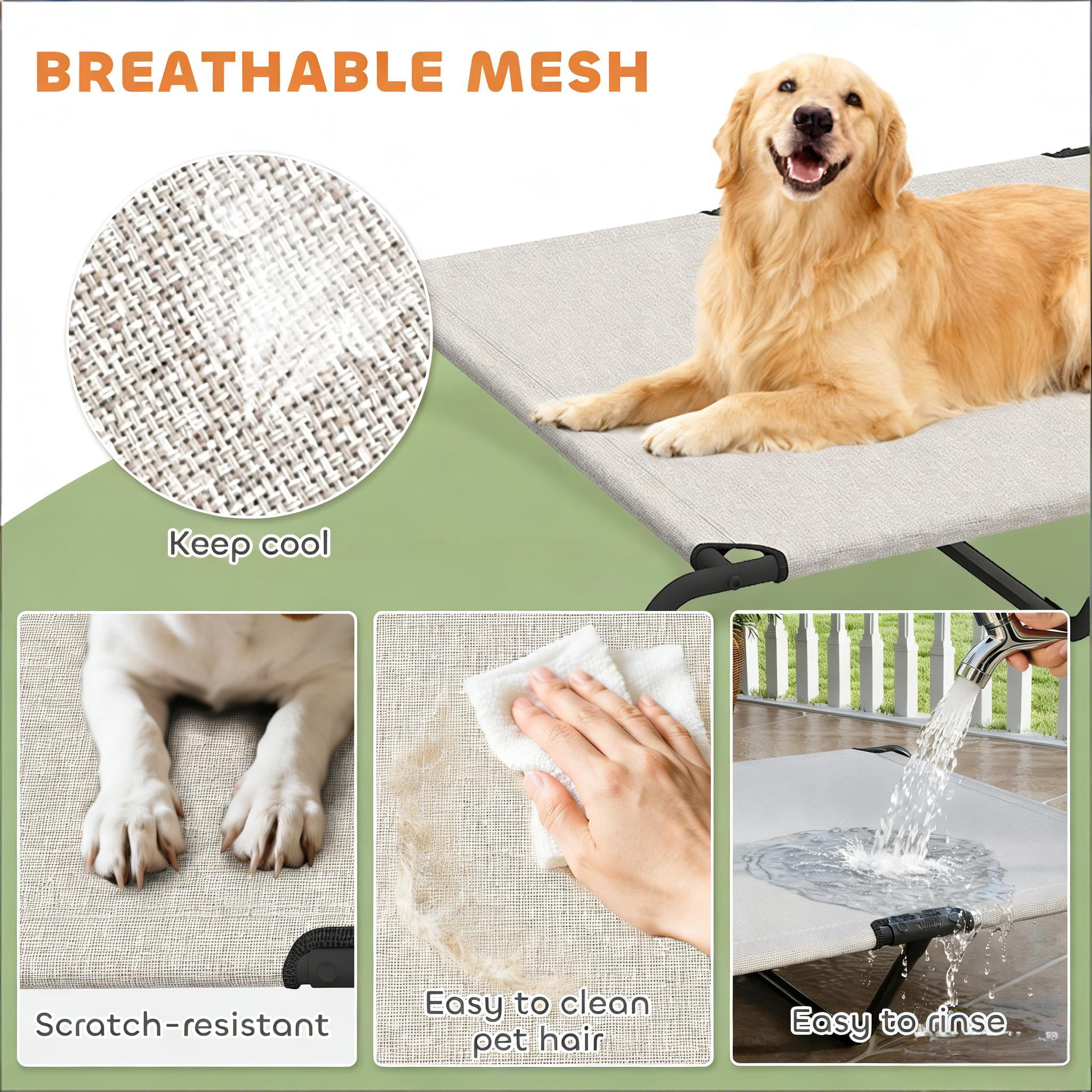 Large Pet Bed,Elevated Dog Bed