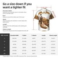 thumbnail image 6 of Lsque Western Cowboy Countryside pattern Hawaiian Shirt for Men, Unisex Summer Beach Casual Short Sleeve Button Down Shirts-Small, 6 of 9