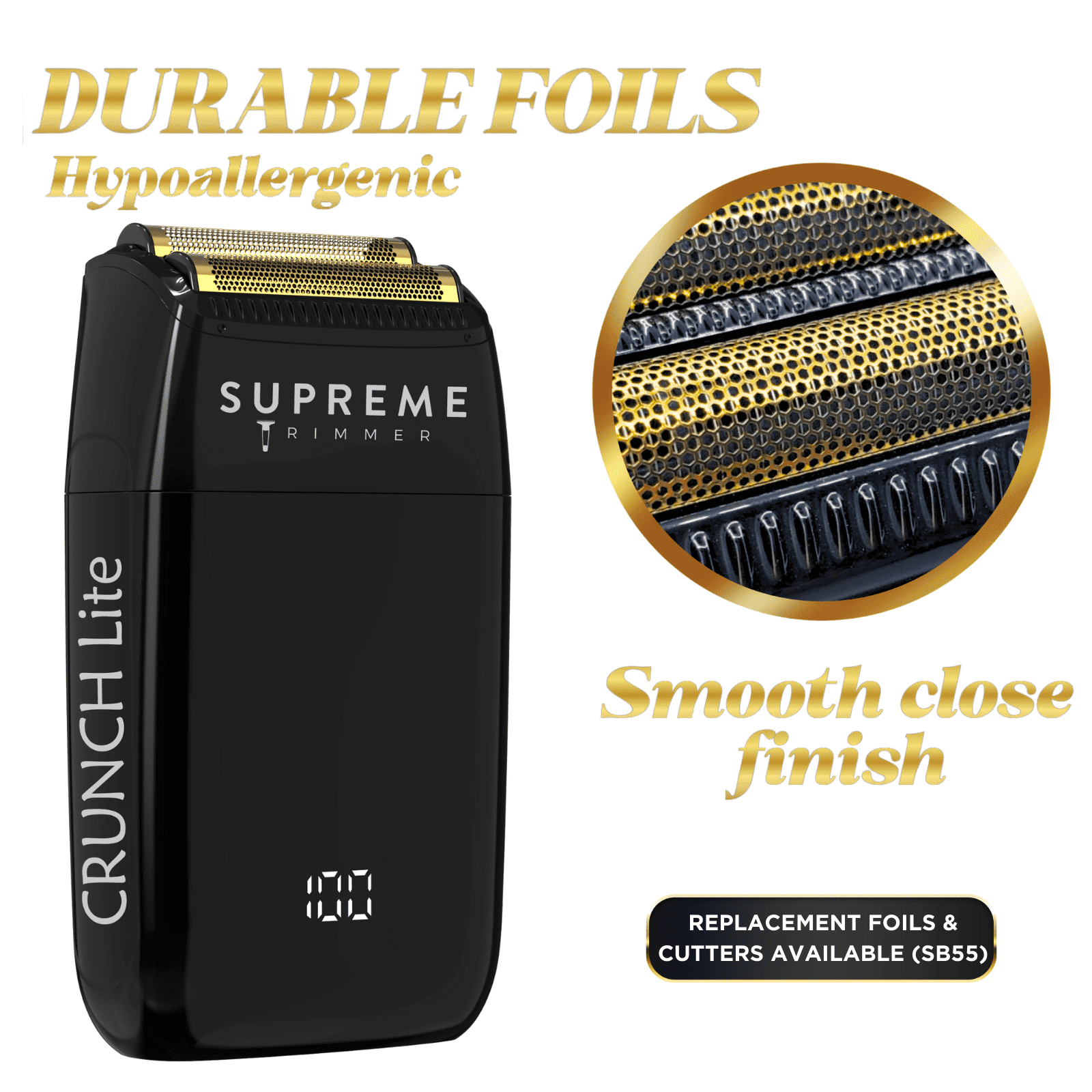 Supreme Trimmer Crunch Lite Foil Shaver STF600 | Barber Cut Supreme Trimmer Crunch Lite Foil Shaver STF600 | Barber Cut