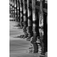 thumbnail image 3 of Peterson, Lee 17x24 Black Modern Framed Museum Art Print Titled - Pier Pilings VIII, 3 of 5