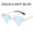 Gold Frame Light Blue Lens, variant on Personalized Womens Sunglasses Small Frame Trendy Fashion Eyewear for Sun Protection, Outdoor Sports, Travel, Driving, and Parties
