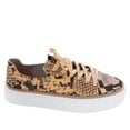 thumbnail image 3 of Vince Camuto Womens Raiza Lace Up Sneaker 6 Sandstone, 3 of 7