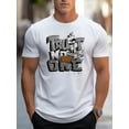 thumbnail image 3 of Men Casual Short Sleeve Tee 1 Pcs 100% Heavy Cotton - Comfortable Crew Neck, Soft Adorable Tees Tops, 3 of 12