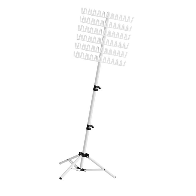 Lijie Support à Cheveux Tressé Ajustable 144 Chevilles Séparateur de Cheveux Support Hauteur Réglable Tresse Blanc
