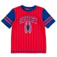 thumbnail image 2 of Marvel Spider-Man UPF 50+ Rash Guard and Swim Trunks Outfit Set Toddler to Big Kid, 2 of 5