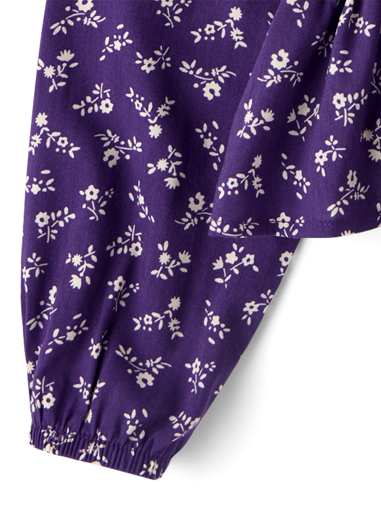 The Children's Place Girls Long Sleeve Floral Ruffle Top, Sizes XS-XXL