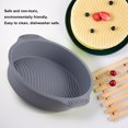 thumbnail image 4 of Advancent Molde de silicona para pastel de forma redonda de color aleatorio, 1 Uds., utensilios de cocina para hornear, herramientas para pasteles, postres Herramientas y accesorios para hornear Gris Advancent HA006779-03, 4 of 6