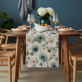thumbnail image 2 of Watercolor Dandelion Table Runner - 72 Inch Long, Kitchen Dining Table Runner Dresser Scarves, Spring Floral Botanical Vintage Beige Farmhouse Decor for Coffee Tables Wedding Party Banquet, 2 of 8