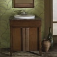 thumbnail image 3 of 0403004.222 Tropic Petite Above Counter Or Drop Lavatory Sink with 3 Faucet Holes (4 Centers), 4-Inch, Linen, 3 of 5