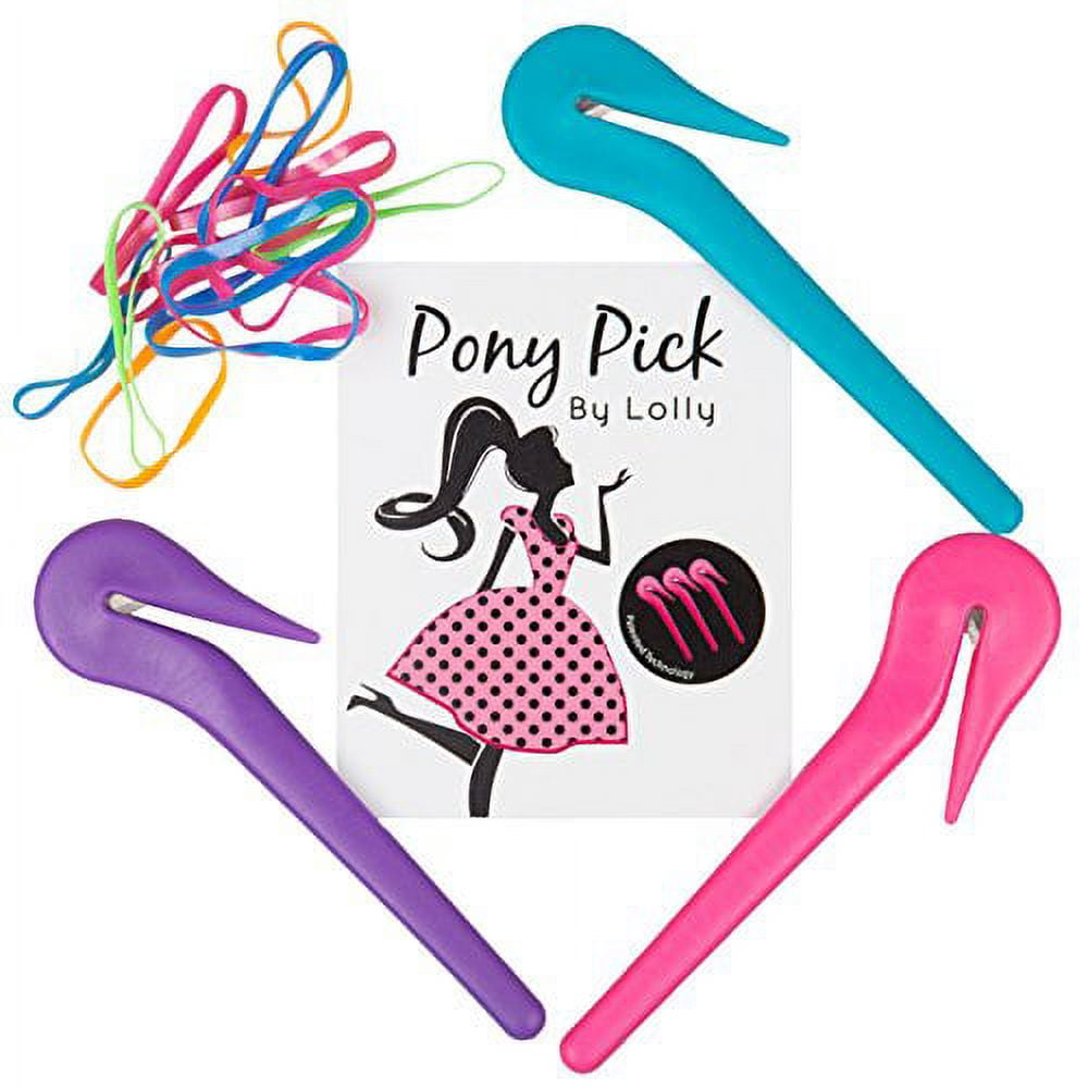The Pony Pick + Clear Elastics - The Pony Pick