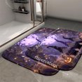 thumbnail image 2 of 1pc Halloween Pattern Absorbent Non-Slip Bathroom Thickened Flannel Rug Decor,Soft,Quick Drying,Suitable For Indoor/outdoor Use,Bathrooms,Bedrooms,Kitchens,Terrace,Laundry Rooms,16"x24", 2 of 9