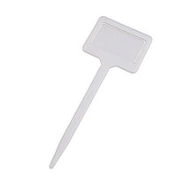 Garden Markers Plant Labels, 10 Pcs T-Type Plant Tags Outdoor Garden Sign Reusable Waterproof Plant Marker for Nursery Flowers Potted, for Outdoor Indoor Garden Plant (Colourful)