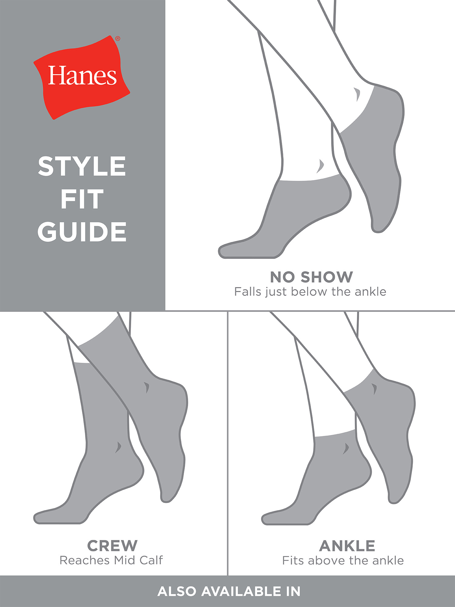 Hanes Women's Cool Comfort No Show Socks, Extended Size 10-Pair Value Pack - image 4 of 6