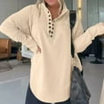 thumbnail image 1 of Chandails à Capuchon et Chandails Zanvins Hauts pour Femmes Hiver Mode pour Femmes Action de Grâce Blouse à Manches Longues Imprimée Col Rond Haut Décontracté Chandail, 1 of 1
