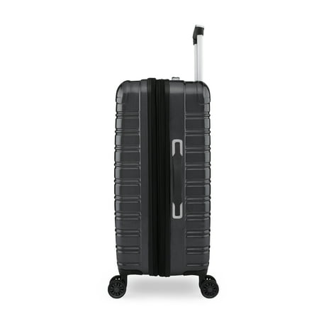 iFLY Hardside Fibertech Luggage 24 Checked Luggage, Black
