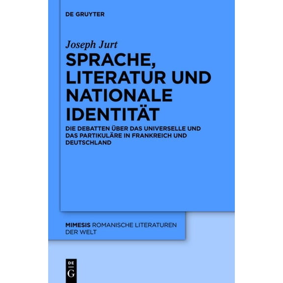 Mimesis Sprache, Literatur und nationale Identität, Book 58, (Paperback)