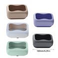thumbnail image 3 of Suction Cup Tissue Storage Rack Paper Towel Container Wall Mounted Silicone Tissue Dispenser Fashionable Tissue Box, 3 of 8